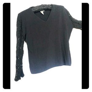 Joseph A. Beautiful Black Sweater